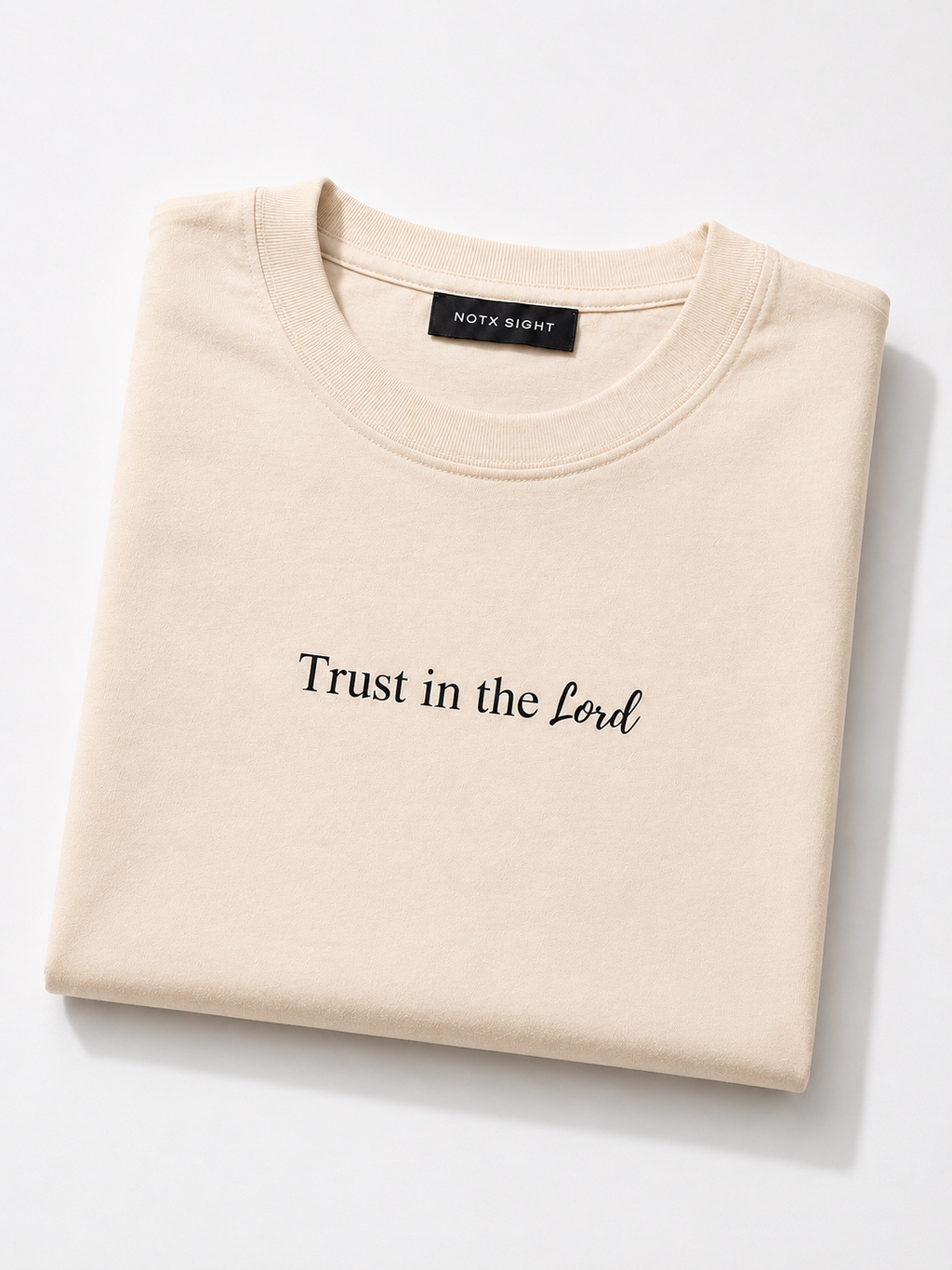 Trust in the Lord - Beige