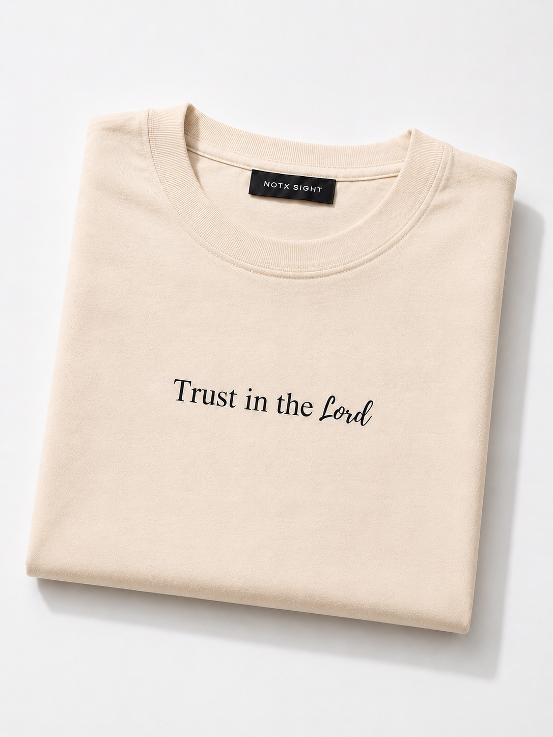 Trust in the Lord - Beige