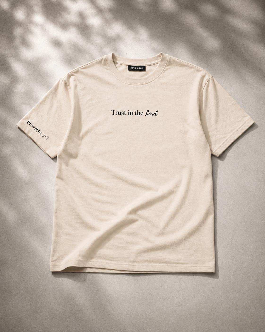 Trust in the Lord - Beige
