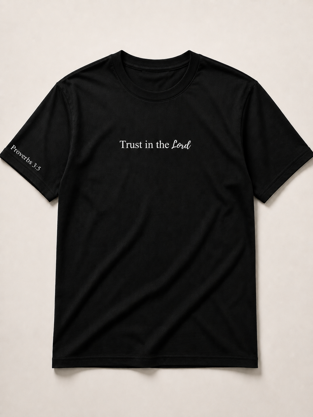 Trust in the Lord - Black