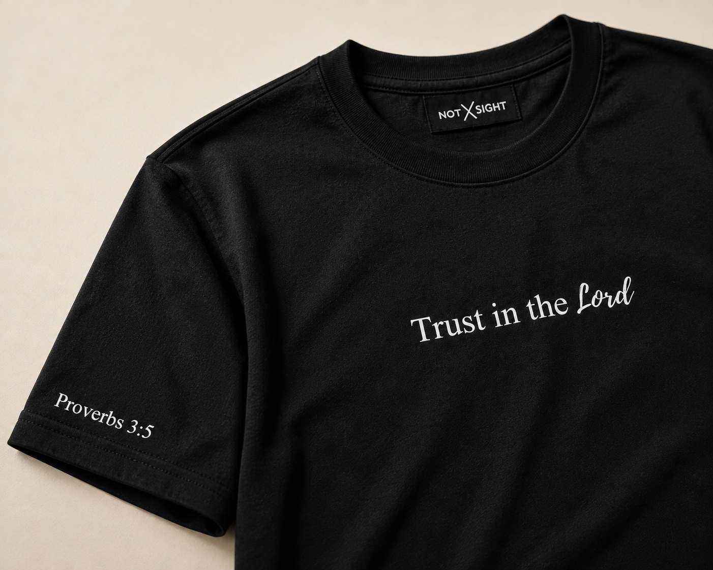 Trust in the Lord - Black