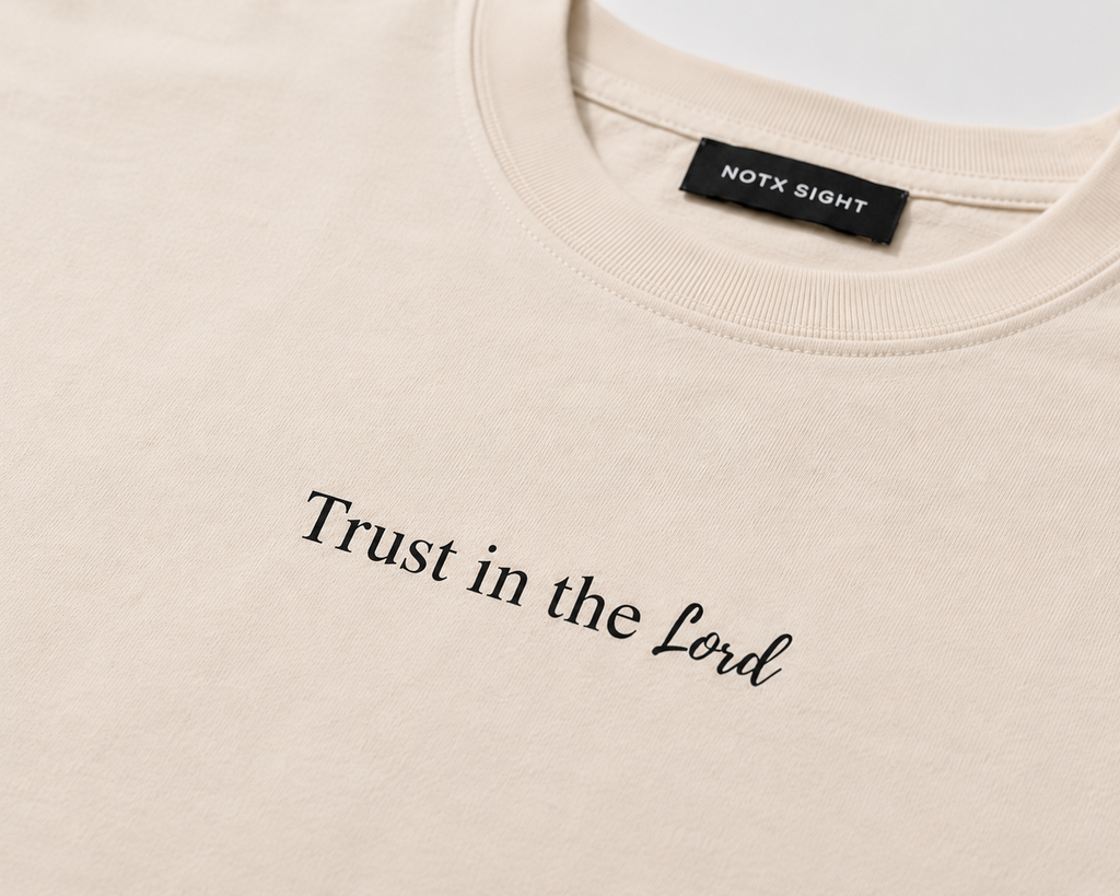 Trust in the Lord - Beige